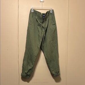 GAP Green Jogger Sweatpants Relaxed Fit